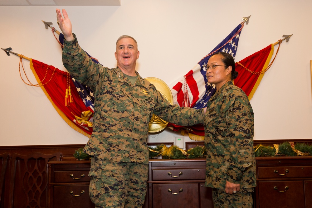 Master Sergeant Brazil Promotion Ceremony