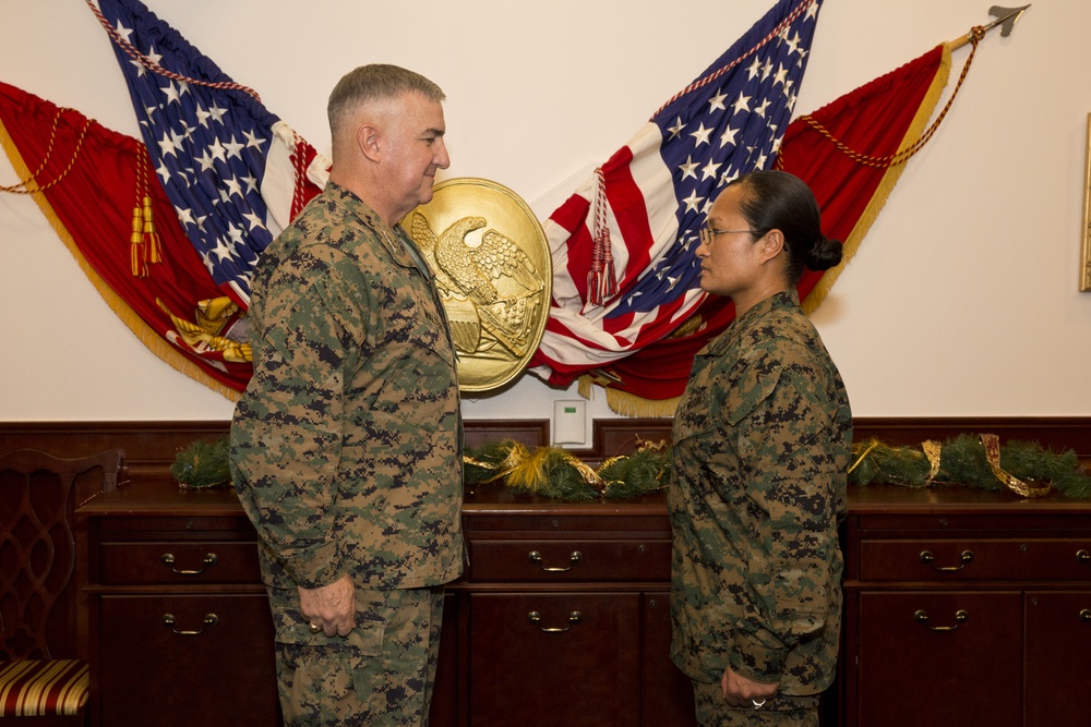 Master Sergeant Brazil Promotion Ceremony