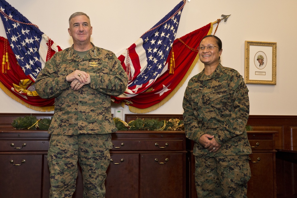 Master Sergeant Brazil Promotion Ceremony