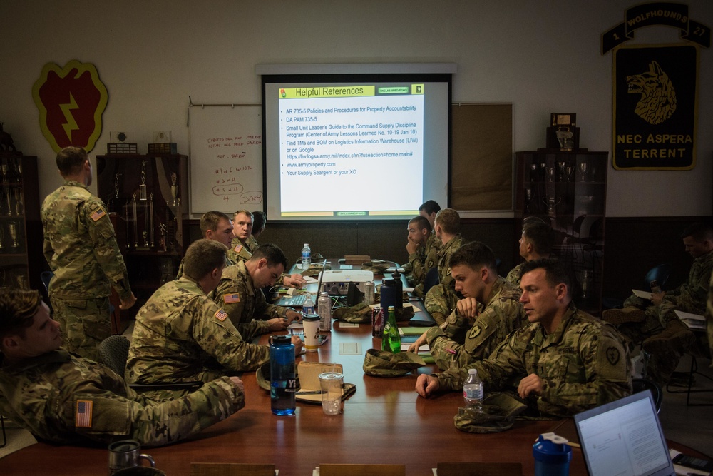 Wolfhound Platoon Leader Course