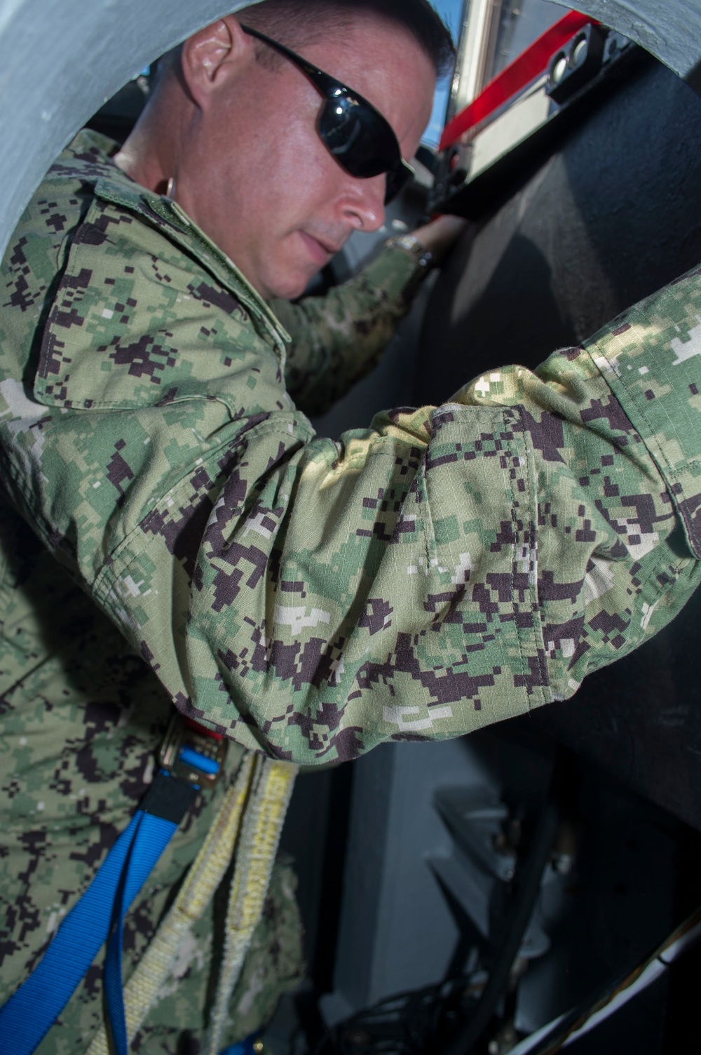 USS Key West Takes Families underway