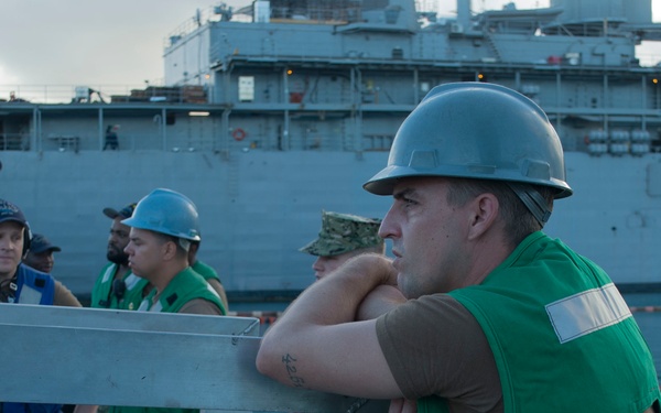 USS Key West Takes Families Underway