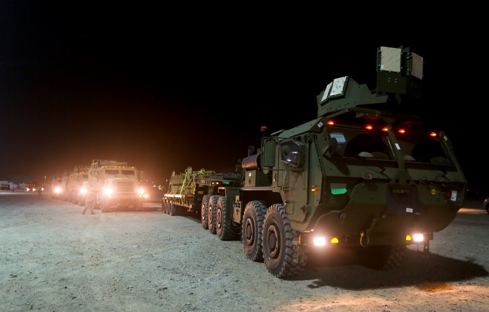 SPMAGTF-Native Fury conducts convoy operations