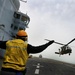 U.S. Army UH-60’s Land Aboard French LHD Tonnerre