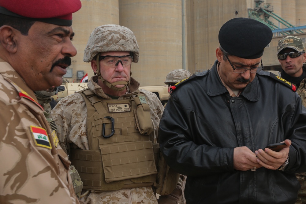 Iraqi Security Force Unexploded Ordinance Site