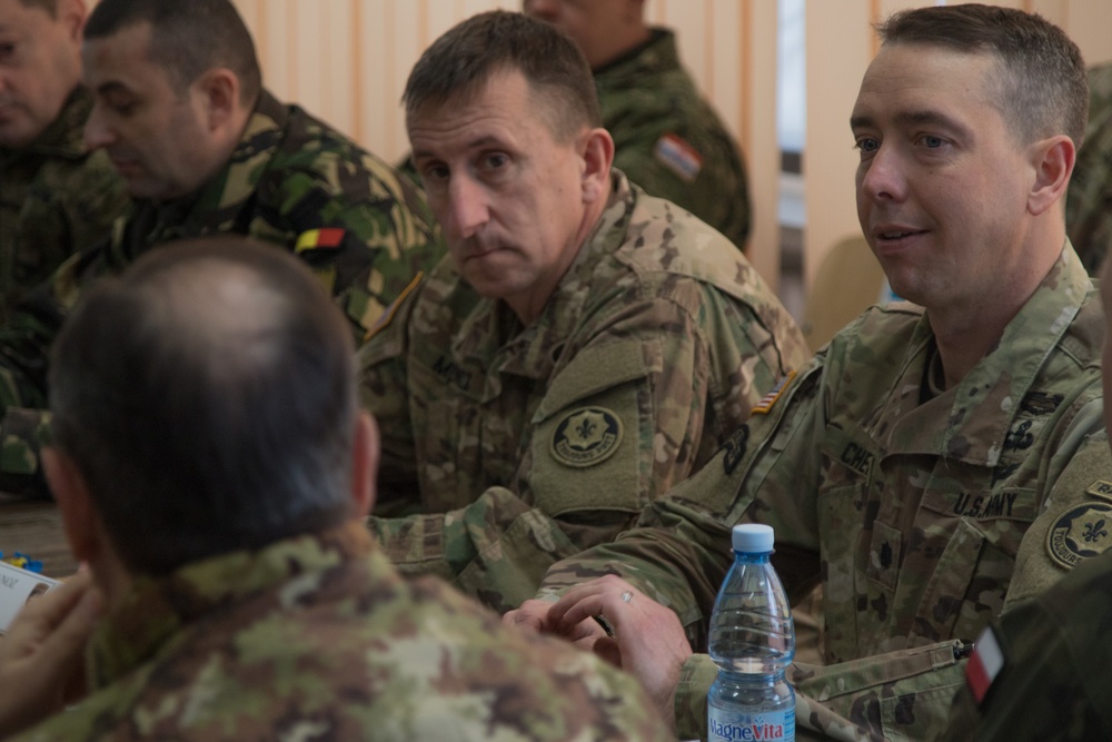 NATO JFC Commander visits Battle Group Poland