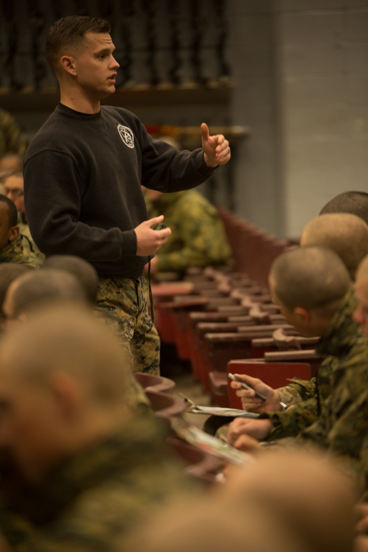 Marine recruits learn to find their path on Parris Island