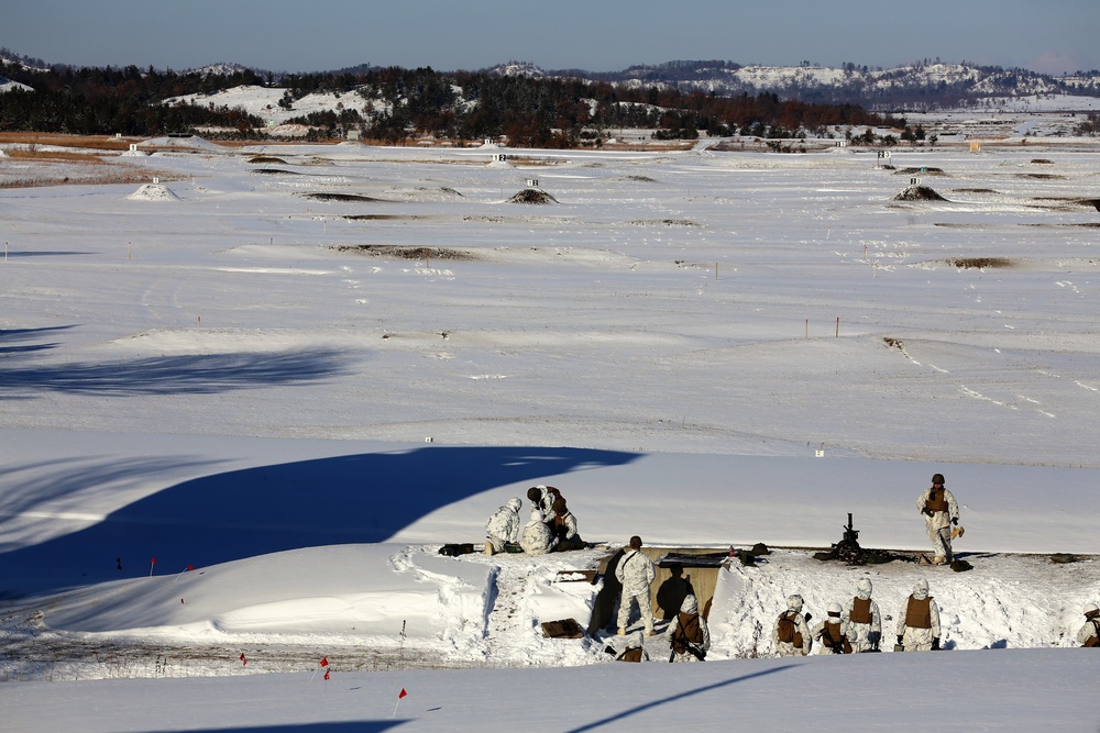 Marines complete winter training with M2 .50-cal for Ullr Shield at Fort McCoy