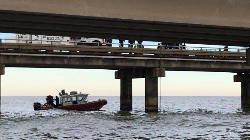 Coast Guard, local agencies search Lake Pontchartrain after vehicle enters water