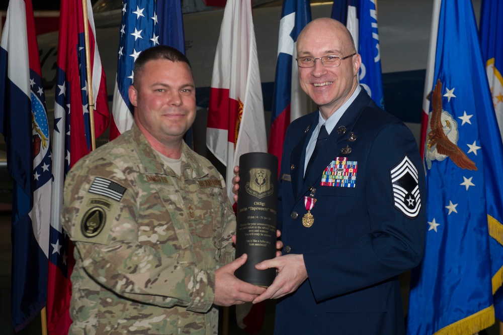 CMSgt retires after serving 26 years