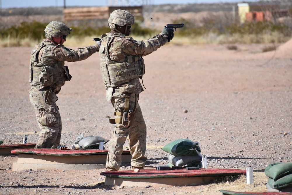 M9 time: 2-13 Cav qualifies on pistol