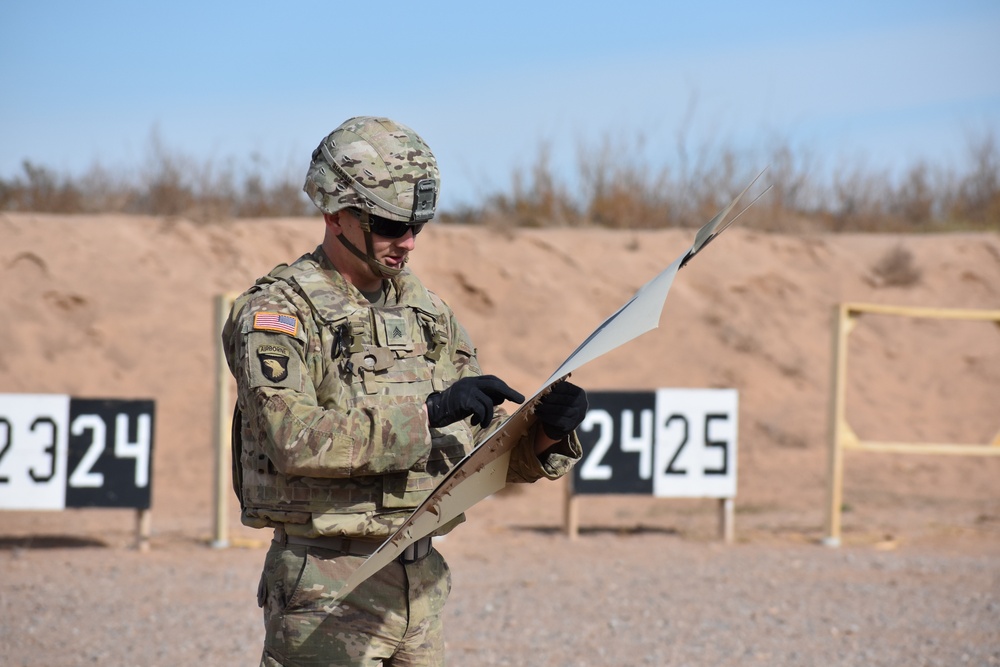 M9 time: 2-13 Cav qualifies on pistol