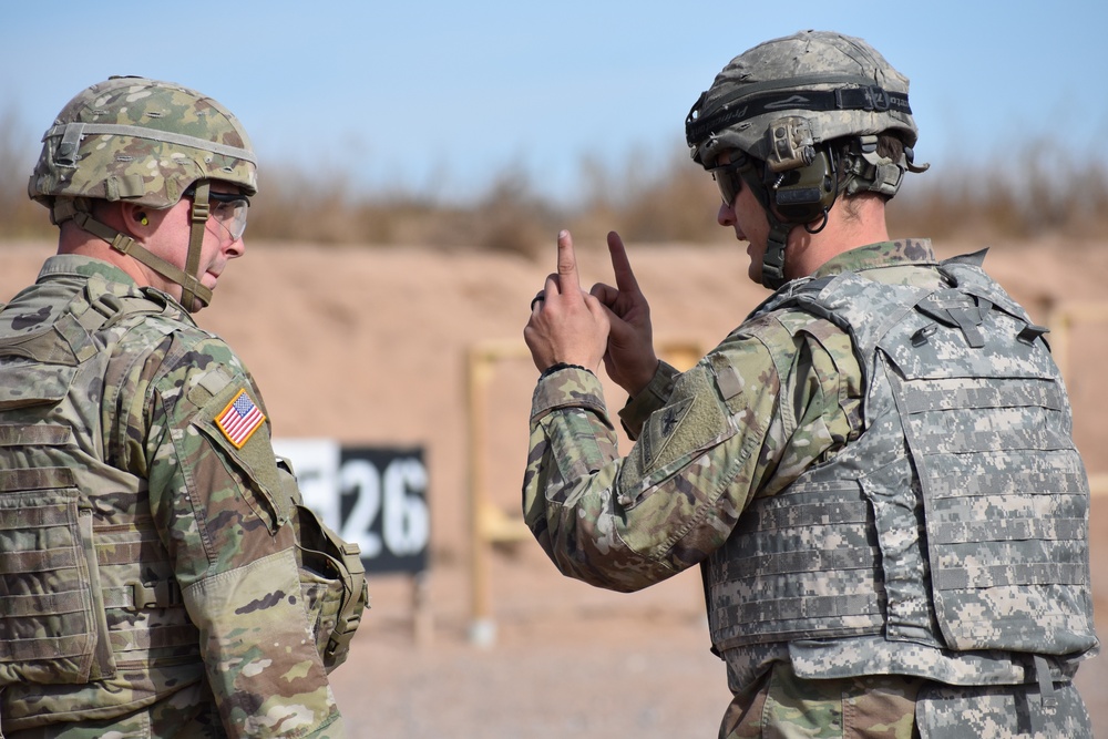 M9 time: 2-13 Cav qualifies on pistol