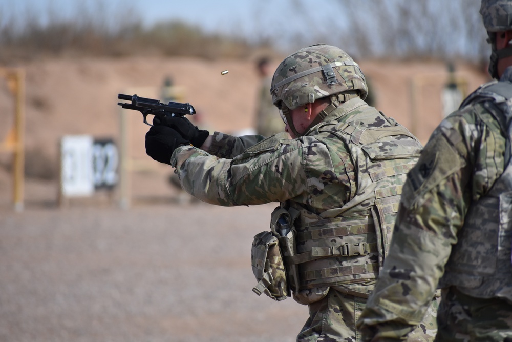 M9 time: 2-13 Cav qualifies on pistol