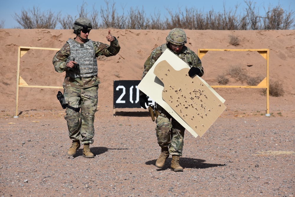 M9 time: 2-13 Cav qualifies on pistol