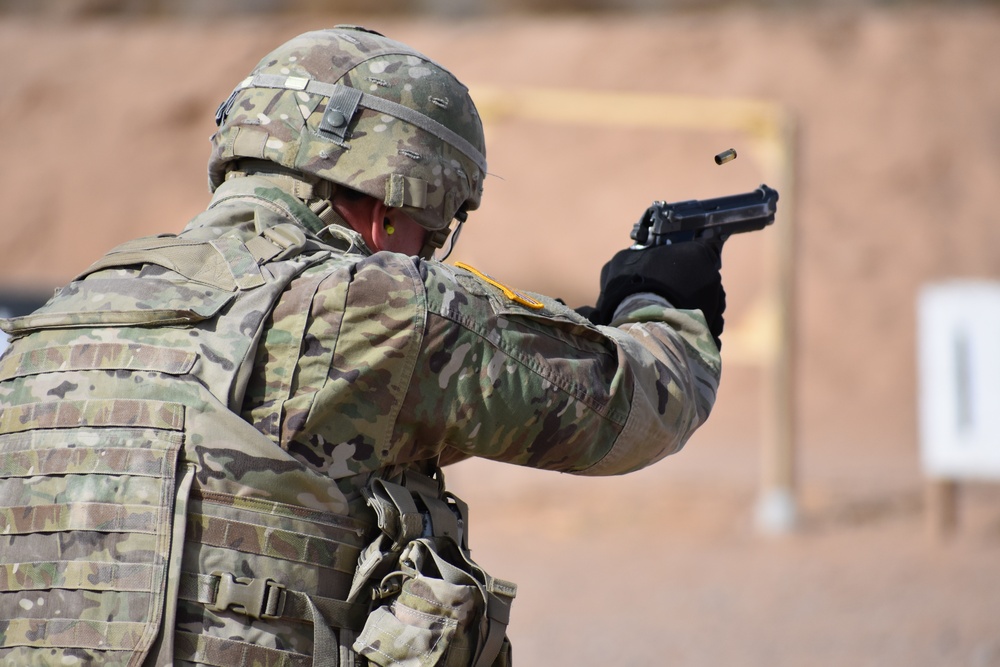 M9 time: 2-13 Cav qualifies on pistol