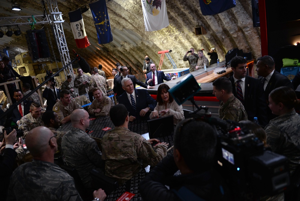 Vice President visits the Red Tails