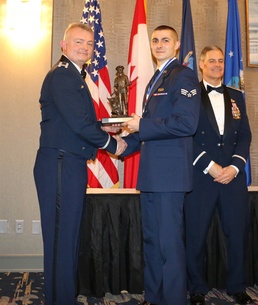 Senior Airman Nicholas Spine is EADS Airman of the Year
