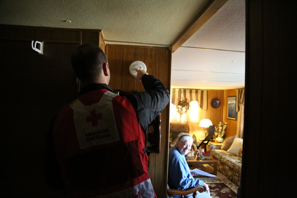 The American Red Cross Home Fire Campaign.