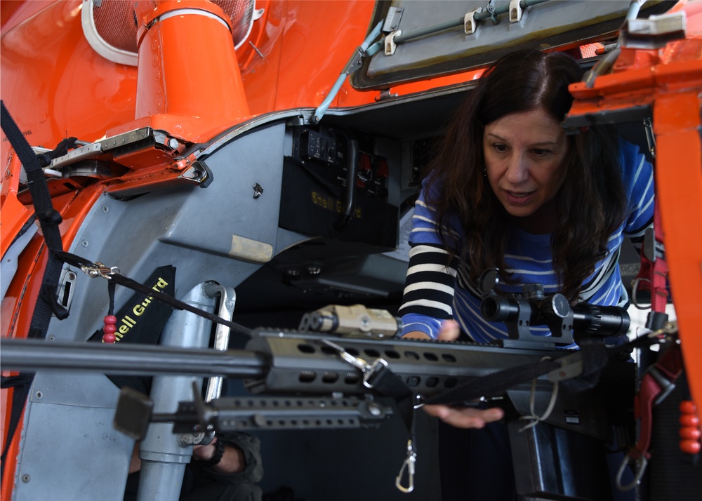 Deputy Secretary of the Department of Homeland Security visits Air Station Miami