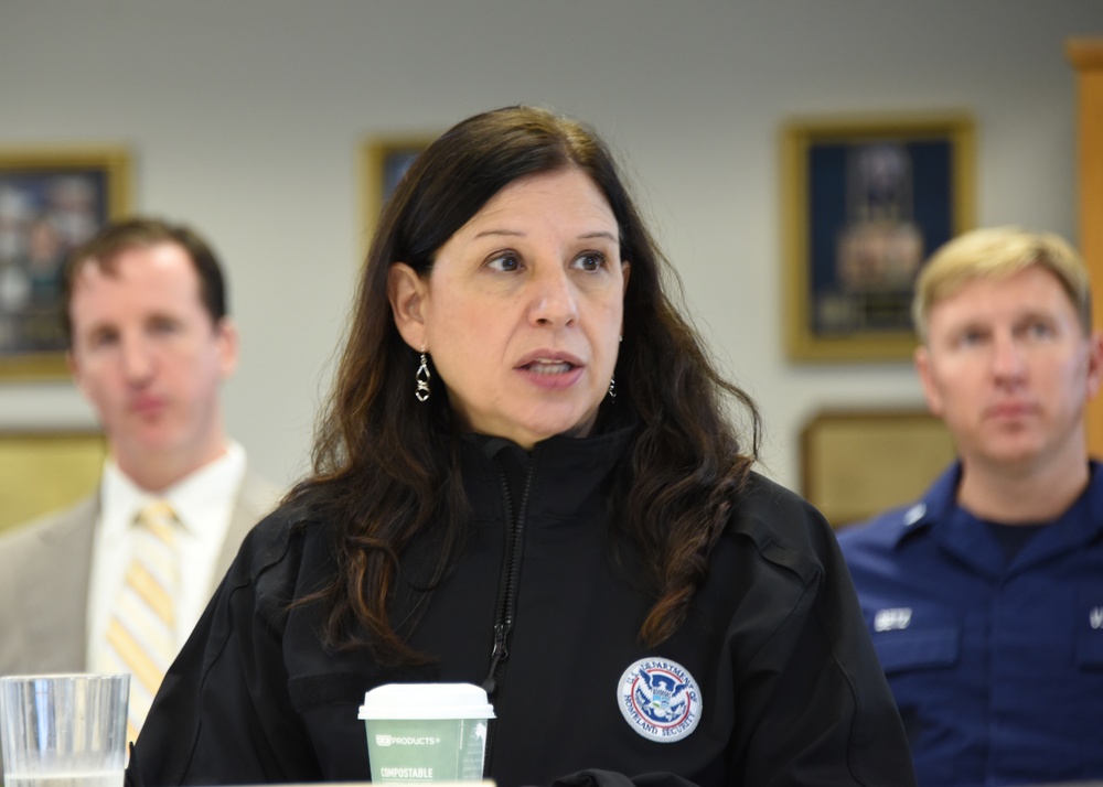 Deputy Secretary of the Department of Homeland Security visits Air Station Miami