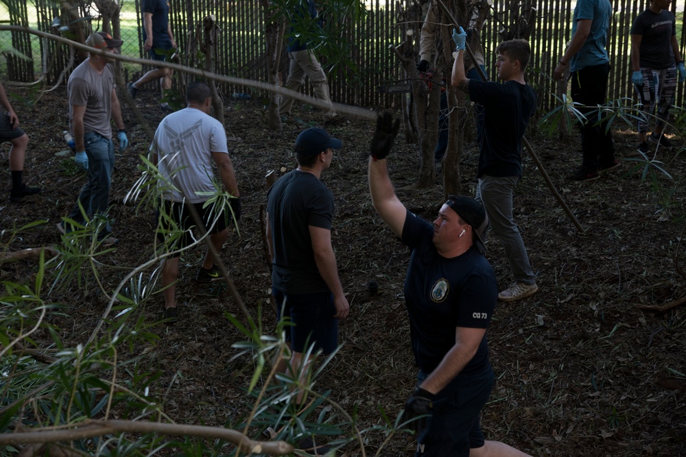 Hawaii servicemembers launch large scale clean-up