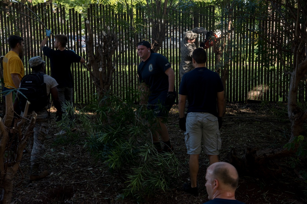 Hawaii servicemembers launch large scale clean-up