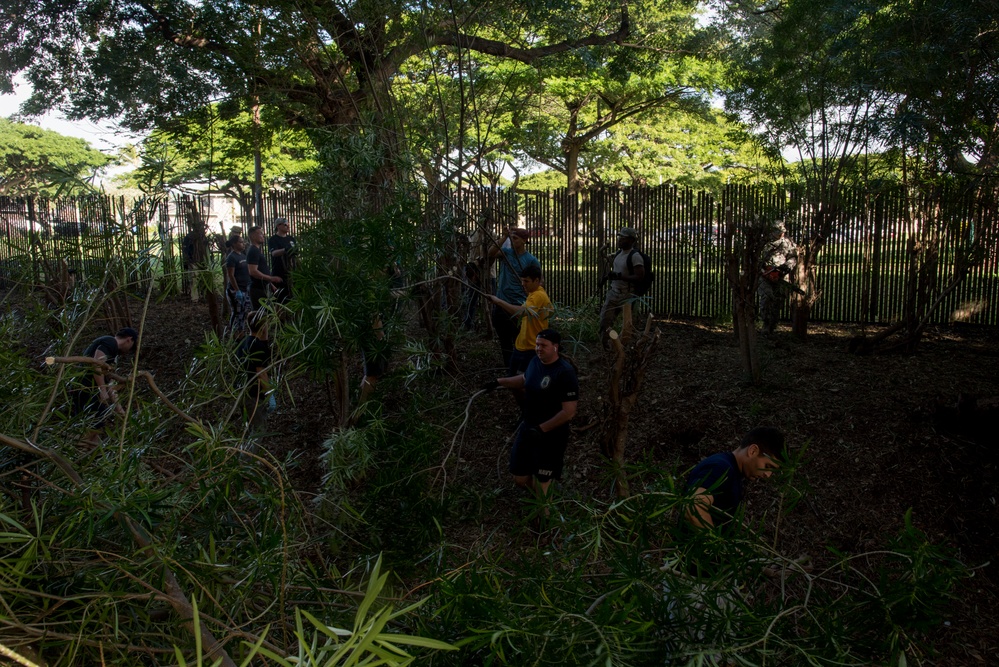 Hawaii servicemembers launch large scale clean-up