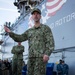 CNO Visists USS Iwo Jima
