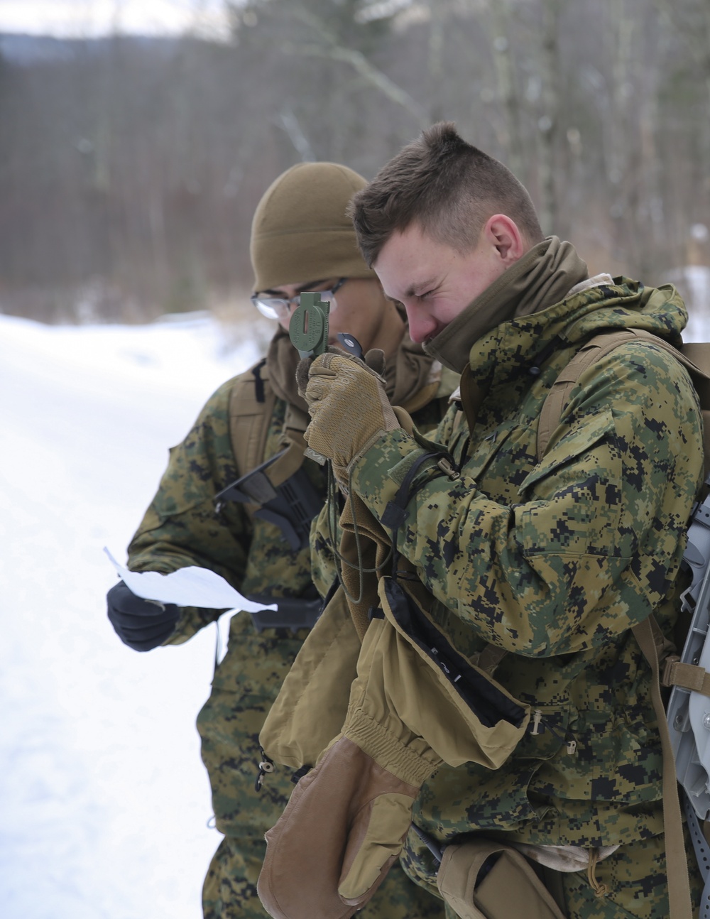 Reserve Marines test their limits in exercise Nordic Frost 18