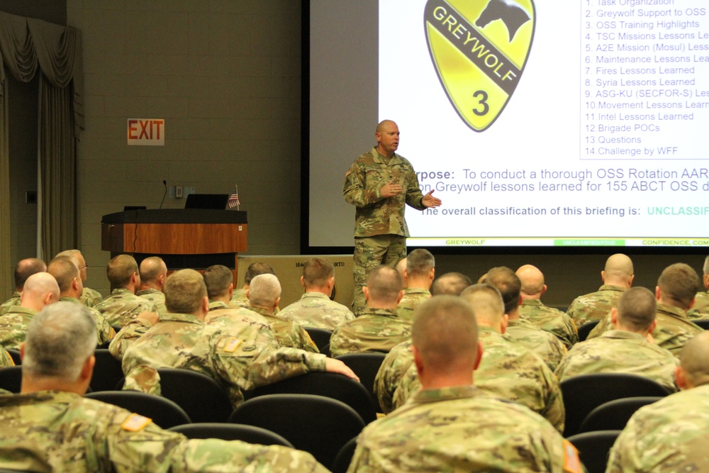 Greywolf shares lessons learned with Army Total Force partners