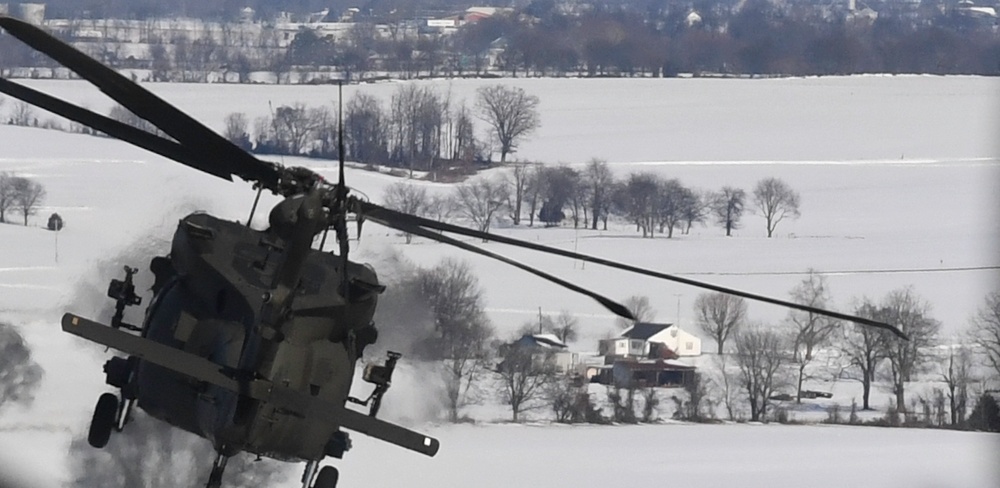 101st conducts snowy air assault training