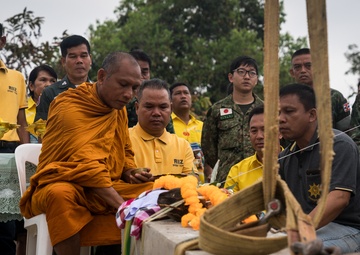 Cobra Gold 18: Thailand, US kickoff Cobra Gold construction projects with pillar raising ceremonies