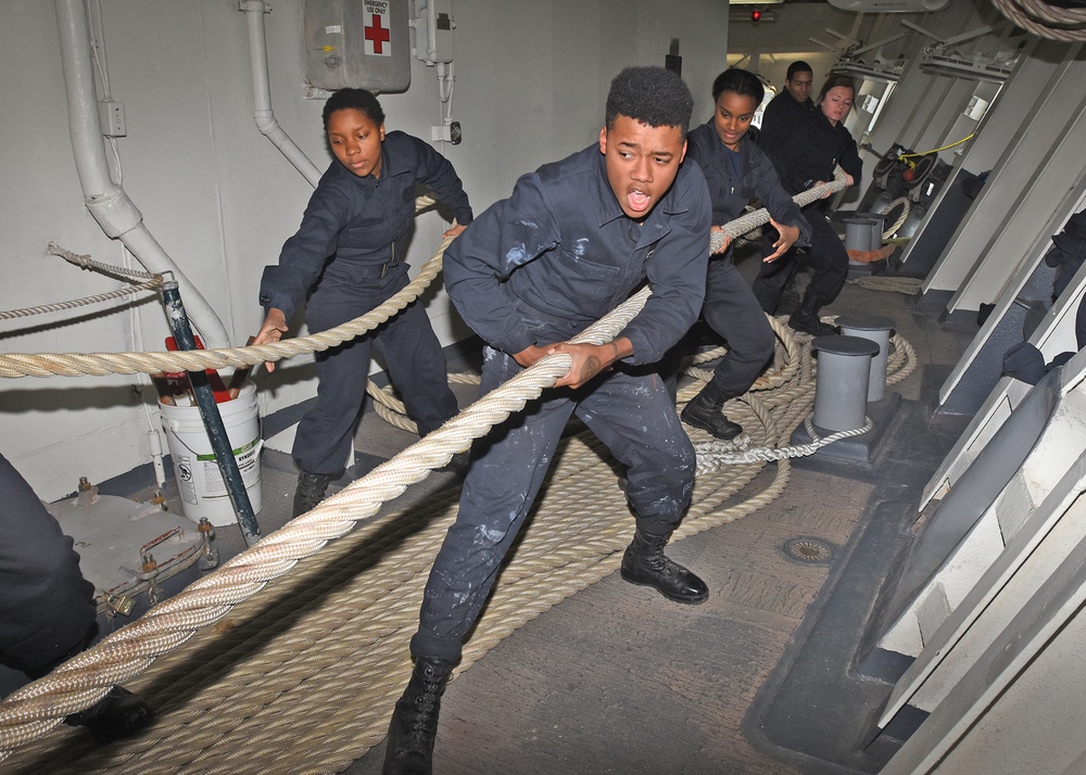 Blue Ridge Sailors undock