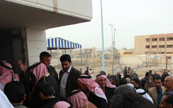 Citizens of Raqqah Syria Conduct a Local Election