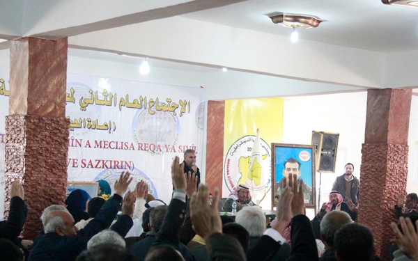 Citizens of Raqqah Syria Conduct a Local Election