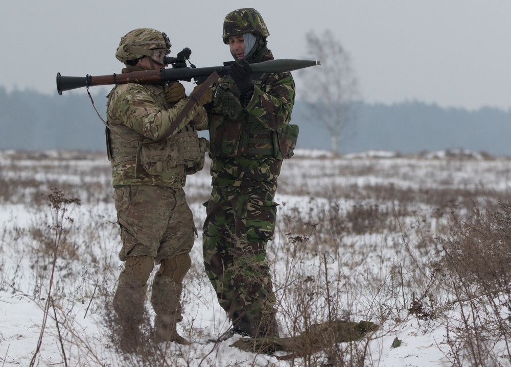 Romanian, US Soldier fire RPGs and ADA cannons