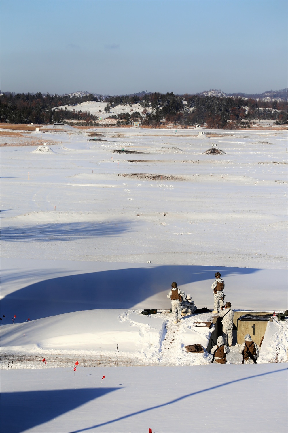 Ullr Shield 2018: Marines complete winter training with M2 .50-caliber machine gun at Fort McCoy