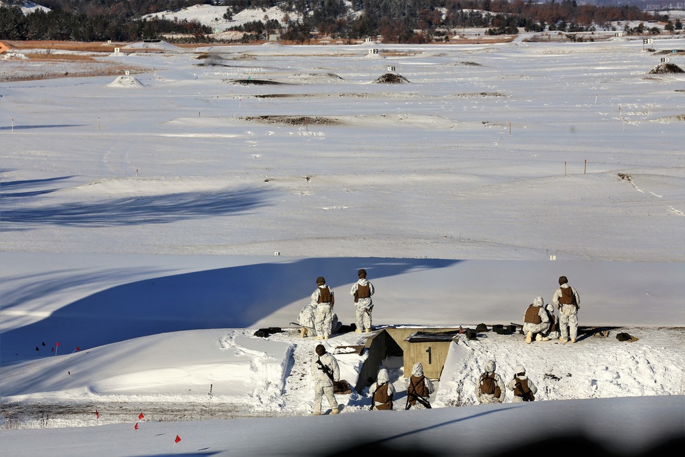 Ullr Shield 2018: Marines complete winter training with M2 .50-caliber machine gun at Fort McCoy