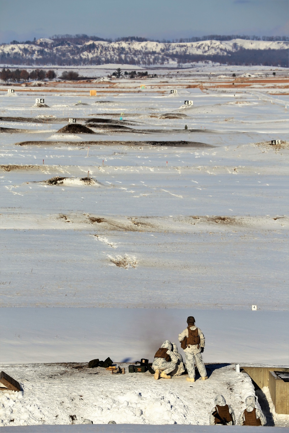 Ullr Shield 2018: Marines complete winter training with M2 .50-caliber machine gun at Fort McCoy
