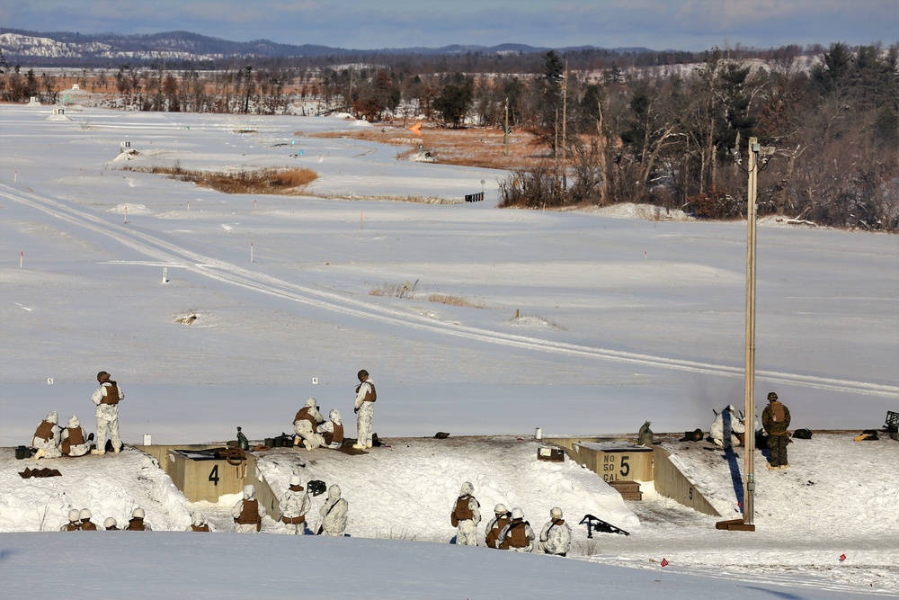 Ullr Shield 2018: Marines complete winter training with M2 .50-caliber machine gun at Fort McCoy