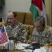 Lieutenant Gen. Michael Garrett has meeting with Jordan Armed Forces general officer