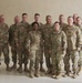 Lt. Gen. Michael Garrett hosts a lunch for enlisted Soldiers in Jordan