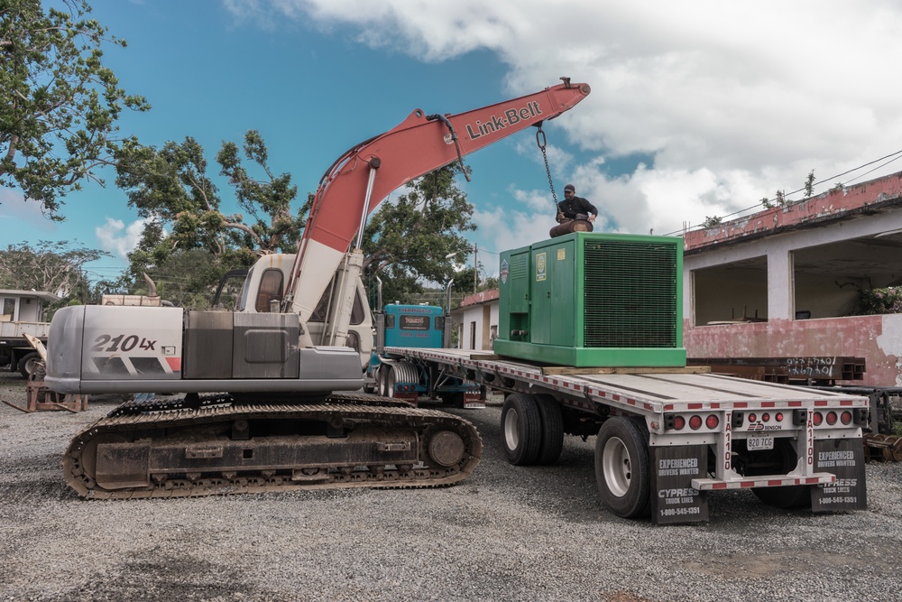 Puente Blanco Drill Parts Arrive at Manatí