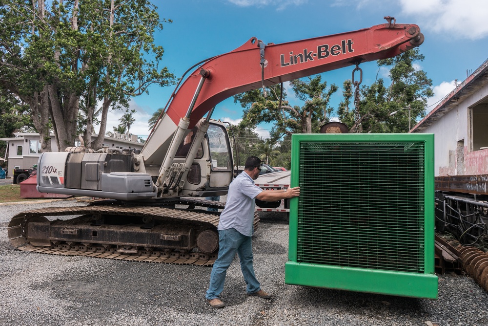 Puente Blanco Drill Parts Arrive at Manatí