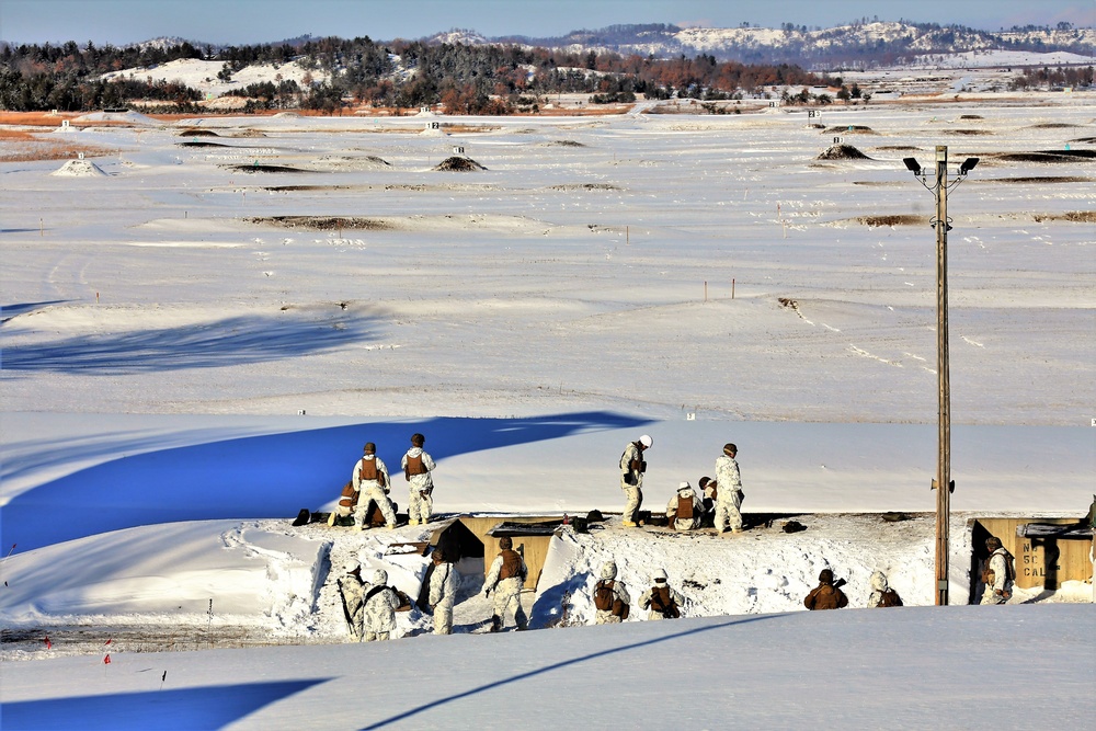 Ullr Shield 2018: Marines complete winter training with M2 .50-caliber machine gun at Fort McCoy