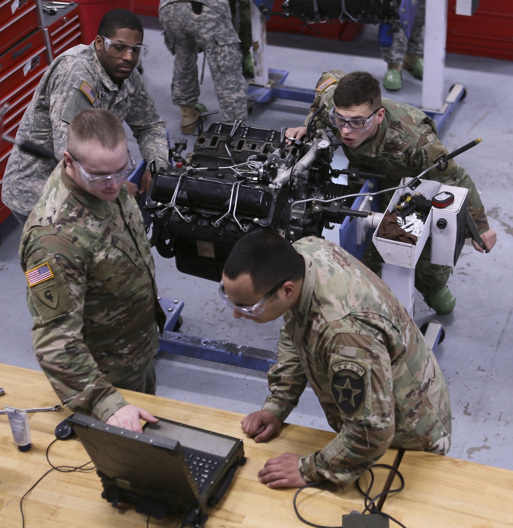 Creating opportunities at wheeled vehicle mechanic school