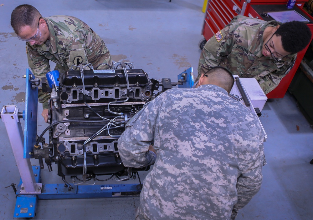 Creating opportunities at wheeled vehicle mechanic school