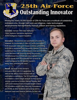 Airman finds solution to unsolvable problem
