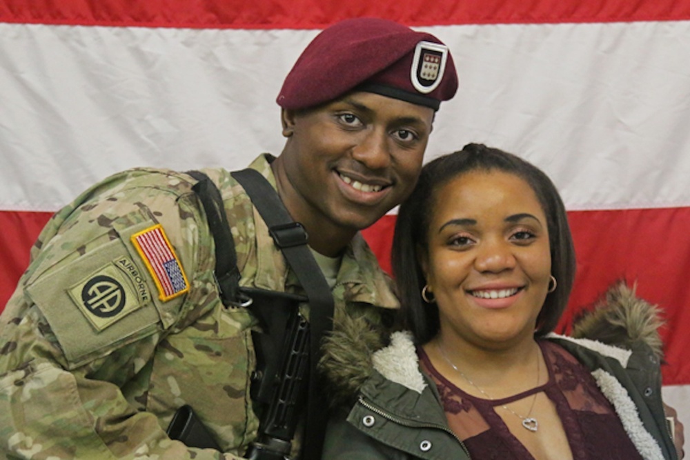 82nd Airborne Paratroopers return from Resolute Support Mission